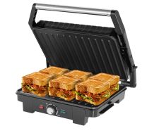 Contactgrill zilver 2.200W
