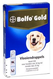 BOLFO GOLD HOND VLOOIENDRUPPELS 250 2 PIPET