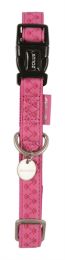 MACLEATHER HALSBAND ROZE 20 MMX35-50 CM