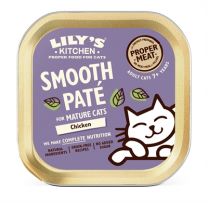 LILY'S KITCHEN CAT MATURE SMOOTH PATE CHICKEN 19X85 GR
