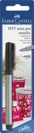 Faber Castell FC-167398 Tekenstift Pitt Artist Pen 251 Zilver 