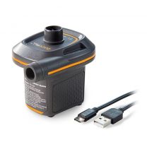 Intex 66635 Mini USB Air Pump Zwart/Oranje