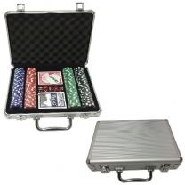 Poker Set in Aluminium Koffer