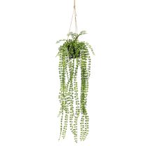 Emerald Kunstplant hangend in pot ficus pumila 60 cm