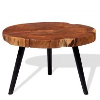  Boomstam salontafel massief acaciahout (55-60)x40 cm