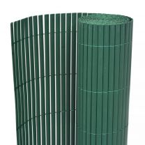  Tuinafscheiding dubbelzijdig 90x300 cm PVC groen