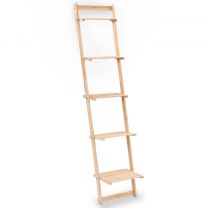  Wandrek ladder 41,5x30x176 cm cederhout