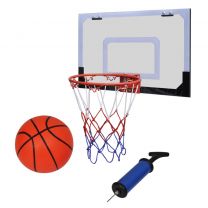  Mini-basketbalset met bal en pomp