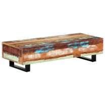  Salontafel 120x50x30 cm massief gerecycled hout en staal