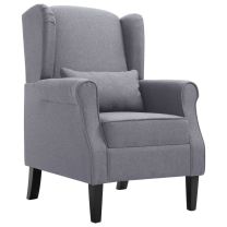  Fauteuil stof donkergrijs