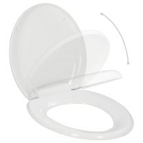  Toiletbril soft-close quick-release design wit