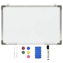  Whiteboard magnetisch 50x35 cm staal wit