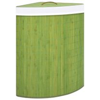  Hoekwasmand 60 L bamboe groen
