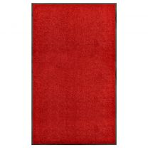  Deurmat wasbaar 90x150 cm rood