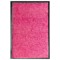  Deurmat wasbaar 40x60 cm roze