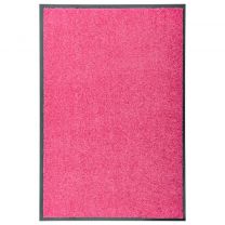 Deurmat wasbaar 60x90 cm roze