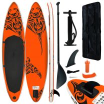  Stand Up Paddleboardset opblaasbaar 305x76x15 cm oranje