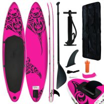 Stand Up Paddleboardset opblaasbaar 305x76x15 cm roze