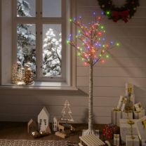  Kerstboom wilg met 140 LED's binnen en buiten 1,5 m meerkleurig