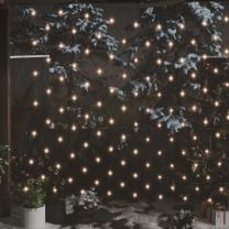  Kerstnetverlichting 544 LED's binnen en buiten 4x4 m warmwit