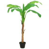  Kunstboom met pot banaan 165 cm groen