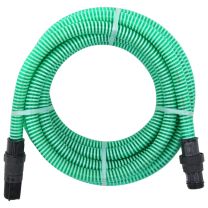  Zuigslang met PVC koppelingen 1,1'' 7 m PVC groen