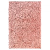  Vloerkleed shaggy hoogpolig 50 mm 160x230 cm roze