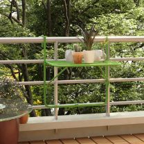  Balkontafel 60x40 cm staal groen