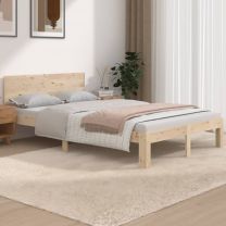  Bedframe massief hout 120x190 cm 4FT Small Double