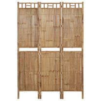  Kamerscherm met 3 panelen 120x180 cm bamboe