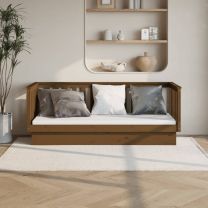  Slaapbank 75x190 cm massief grenenhout honingbruin
