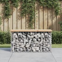  Tuinbank schanskorfontwerp 83x31,5x42 cm massief grenenhout