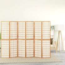  Kamerscherm inklapbaar 6 panelen Japanse stijl 240x170 cm