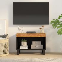  Tv-meubel 60x33x43,5 cm massief mangohout