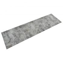  Keukenmat wasbaar betonprint 45x150 cm fluweel
