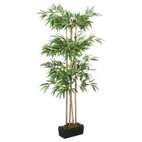  Kunstplant bamboe 760 bladeren 120 cm groen
