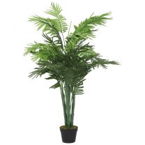  Kunstplant palmboom 28 bladeren 120 cm groen