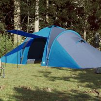  Tent 6-persoons 576x238x193 cm 185T taft blauw
