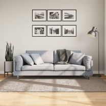  Vloerkleed PAMPLONA shaggy hoogpolig modern 140x200 cm beige