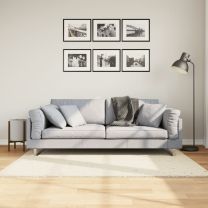  Vloerkleed shaggy hoogpolig modern 120x170 cm crmekleurig