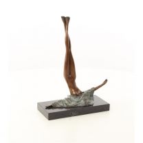 A BRONZE SCULPTURE CALLED CAMOUFLAGE