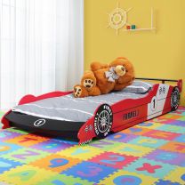 Kinderbed F1 auto rood