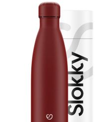 Slokky Matte Rood Thermosfles & Drinkfles - 500ml