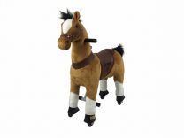 MY PONY ®, rijdend speelgoed paard, bruin voor 3 - 6 jaar