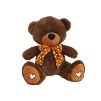 Teddybeer donker bruin 24 CM