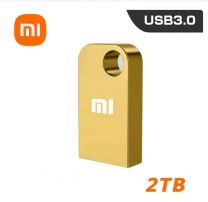 Xiaomi 2Tb Mini Flash Drive Usb3.0 - High-Speed Pen Drive - Geheugengegevensoverdracht - Metalen Pendrive TYPE-C Adapter - goud