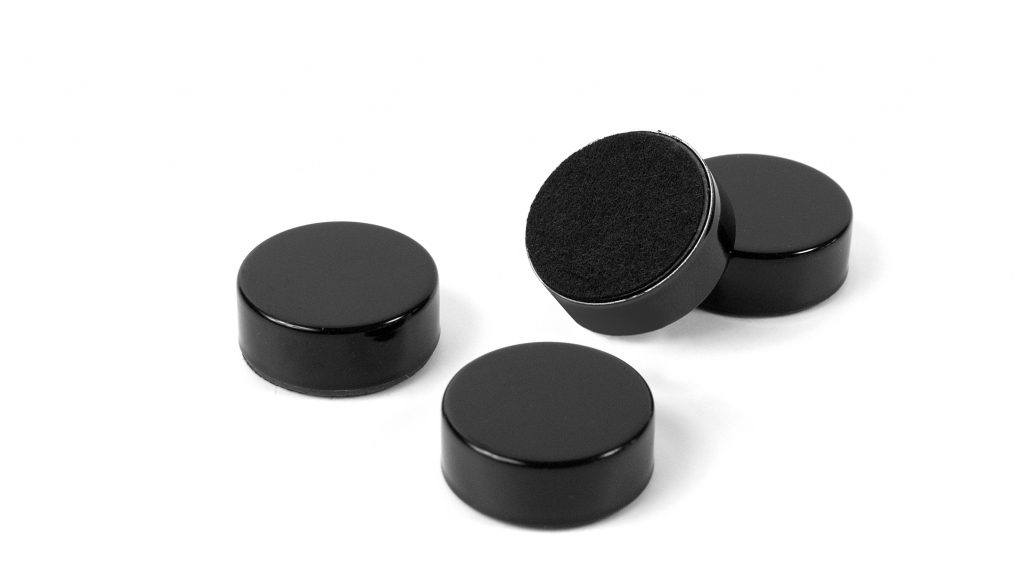 Trendform ronde magneten Disk - Zwart