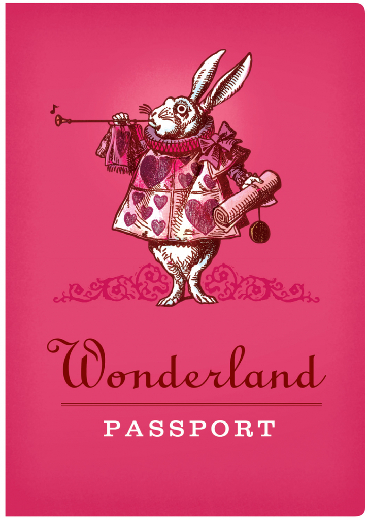 UPG Notitieboek - Wonderland Paspoort