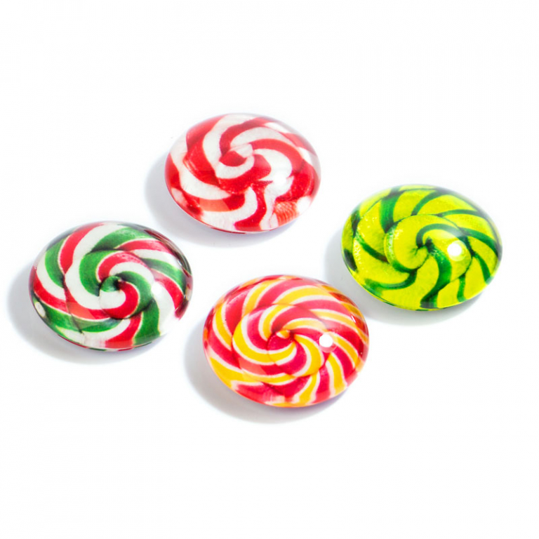 Trendform ronde magneet lollipop set van 4