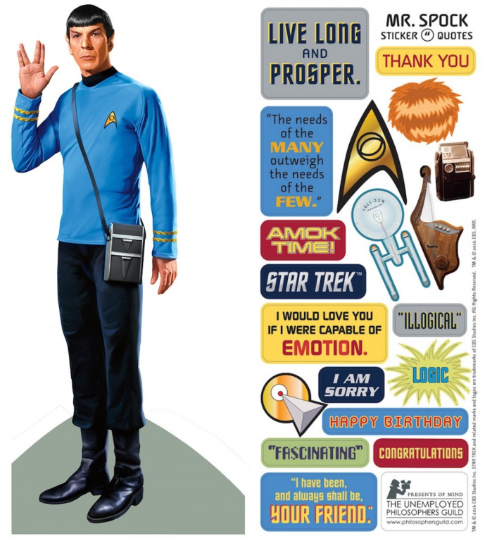 UPG Card - Spock wordt vertaald naar het Nederlands als UPG-kaart - Spock.